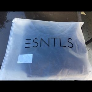 ESNTLS Staggered Long Sleeve (medium) Navy Blue